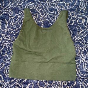 HUNTER GREEN VICTORIA SPORT BRA SIZE MEDIUM